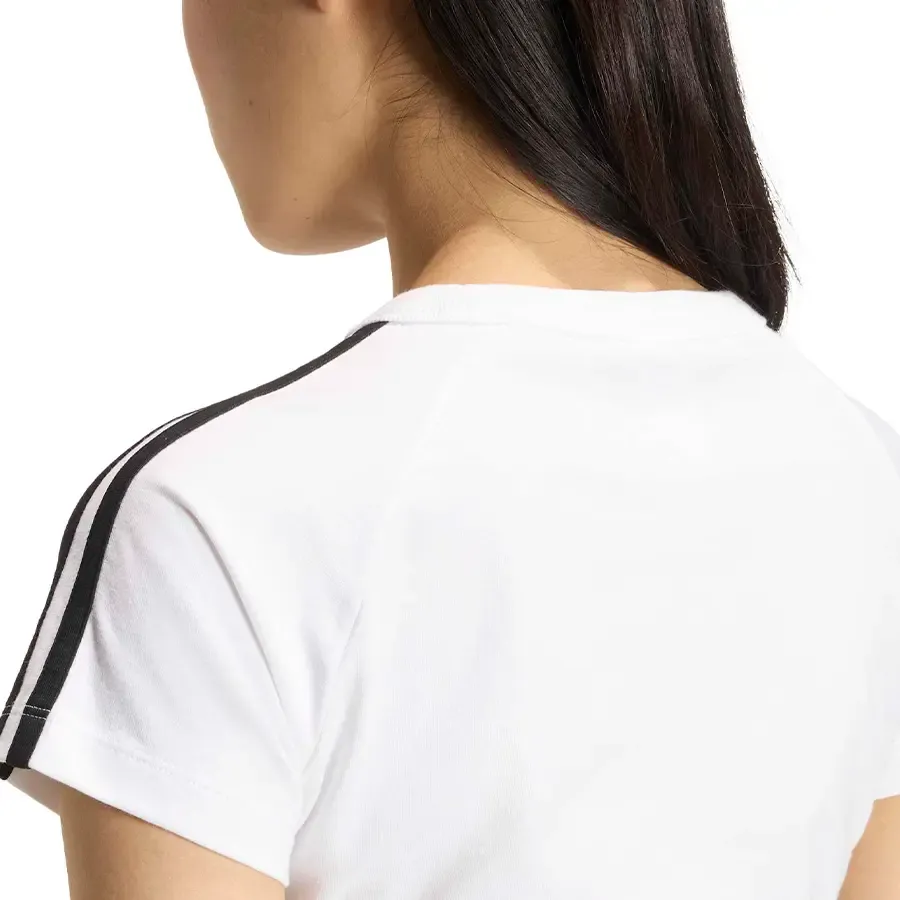 Imagen 5 de 6 de Remera adidas originals Baby Tee SST-BLANCO/NEGRO