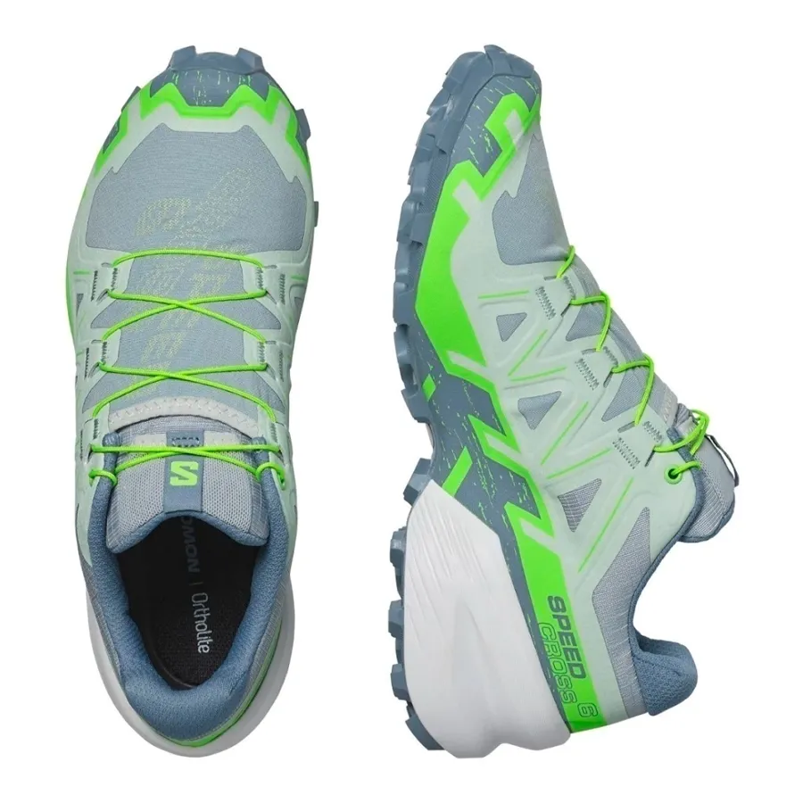 Imagen 5 de 6 de Zapatillas Salomon Speedcross 6-VERDE/GRIS/NEGRO