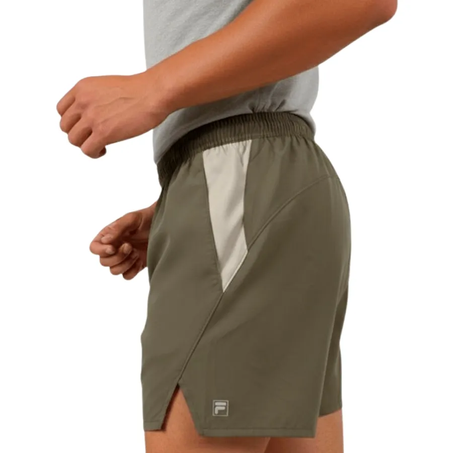 Imagen 1 de 2 de Fila Shorts Mesh Match II-VERDE OLIVA/HUESO