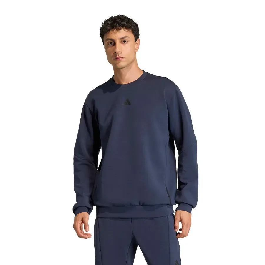 Imagen 0 de 5 de Buzo adidas Designed for Training-AZUL MARINO