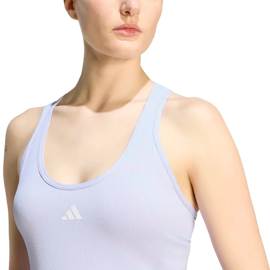 Imagen 3 de 5 de Musculosa adidas Midi Club Climacool-LILA