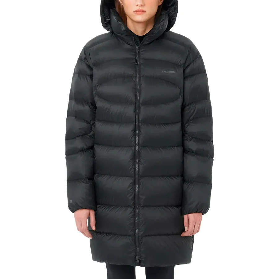 Imagen 0 de 7 de Campera Salomon Outline Nov Mid Down-NEGRO