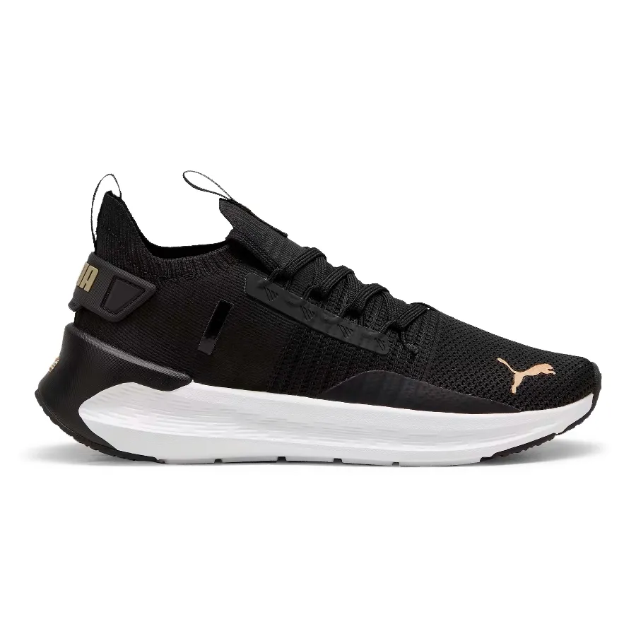 Imagen 0 de 6 de Zapatillas Puma Softride Symmetry Fuzion-NEGRO/DORADO/BLANCO
