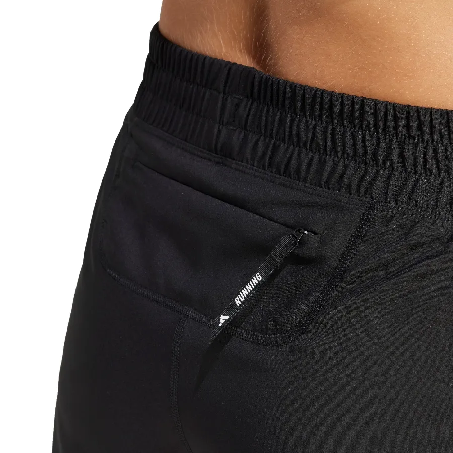 Imagen 3 de 5 de Shorts adidas Own the Run Climacool 2 en 1-NEGRO