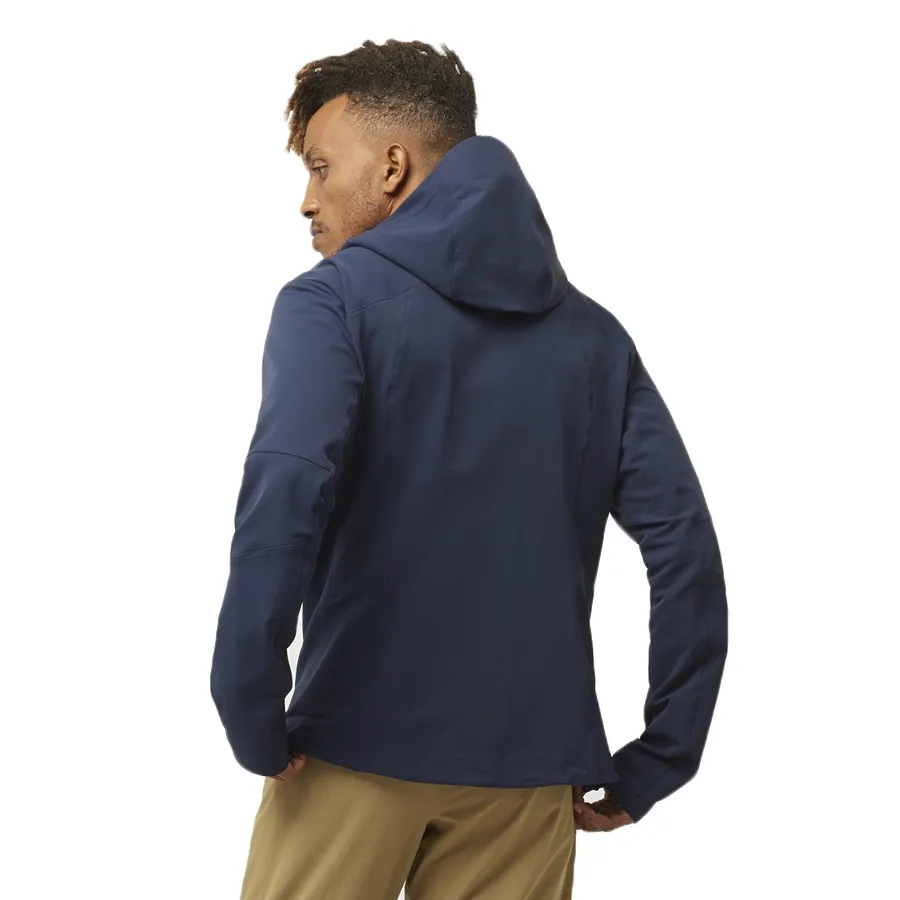 Imagen 3 de 4 de Campera Salomon Outpeak SoftShell-MARINO
