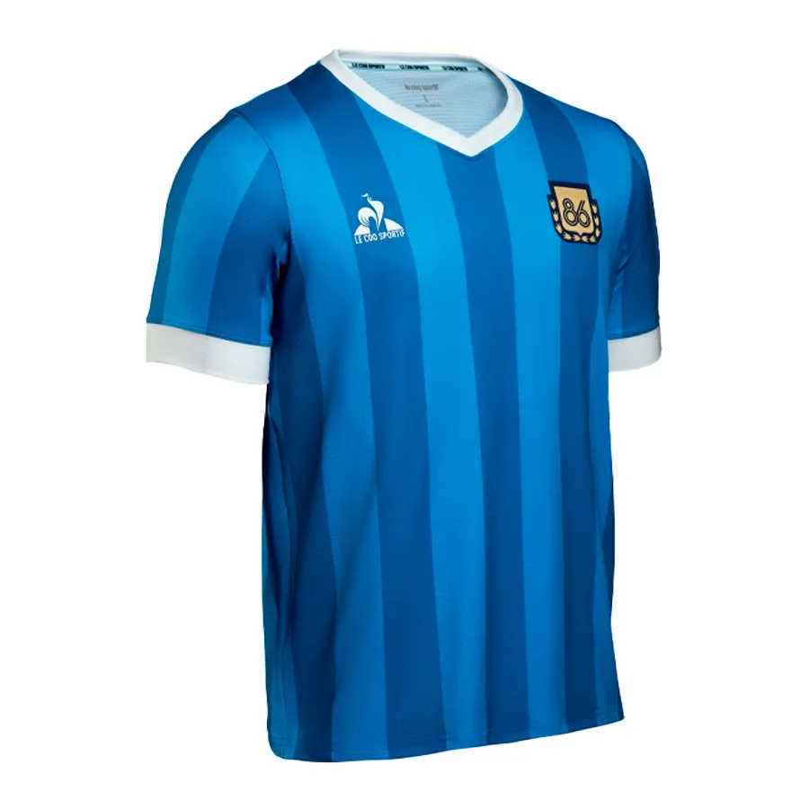 Imagen 3 de 6 de Camiseta Le Coq Sportif Alternativa Argentina-AZUL FRANCIA