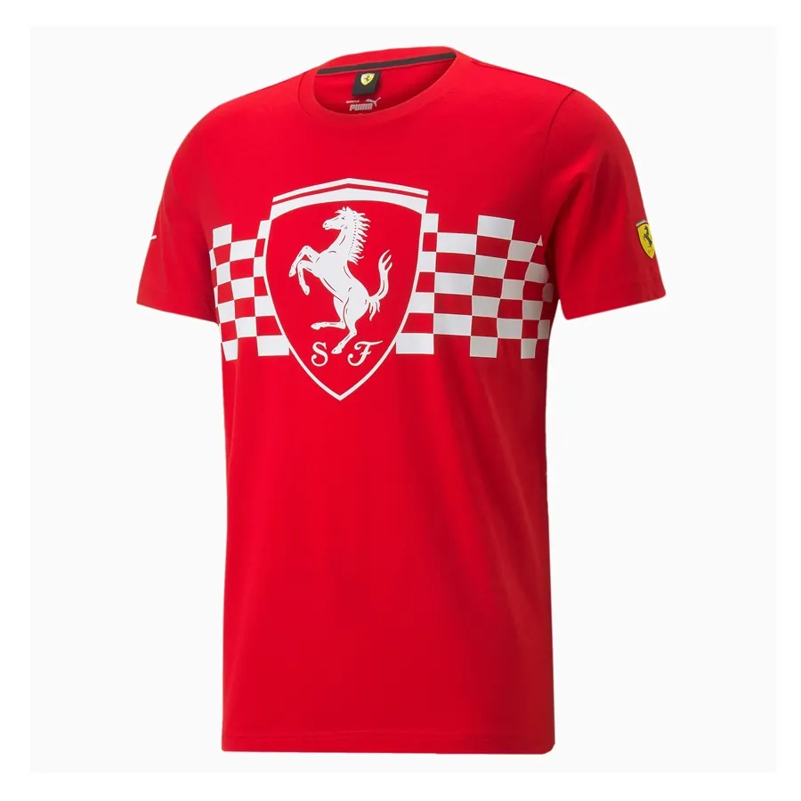 Imagen 2 de 4 de Remera Puma Scuderia Ferrari Race-ROJO/BLANCO