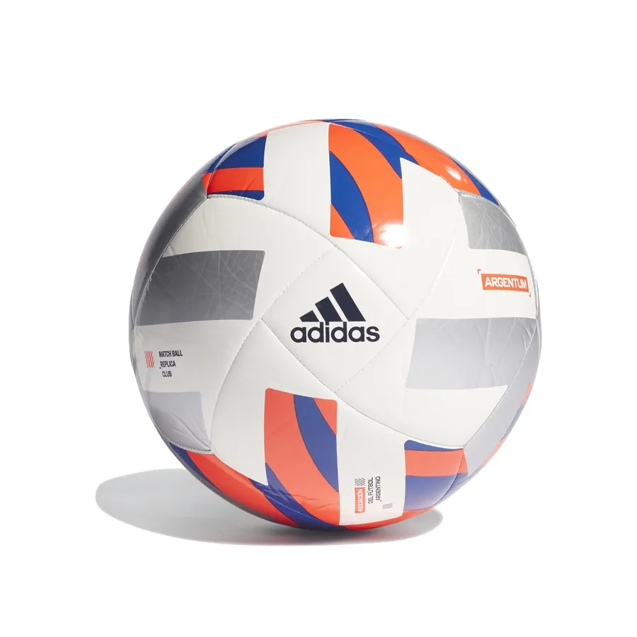 Imagen 3 de 4 de Pelota adidas Club Argentina 21-AZUL/NEGRO/NARANJA