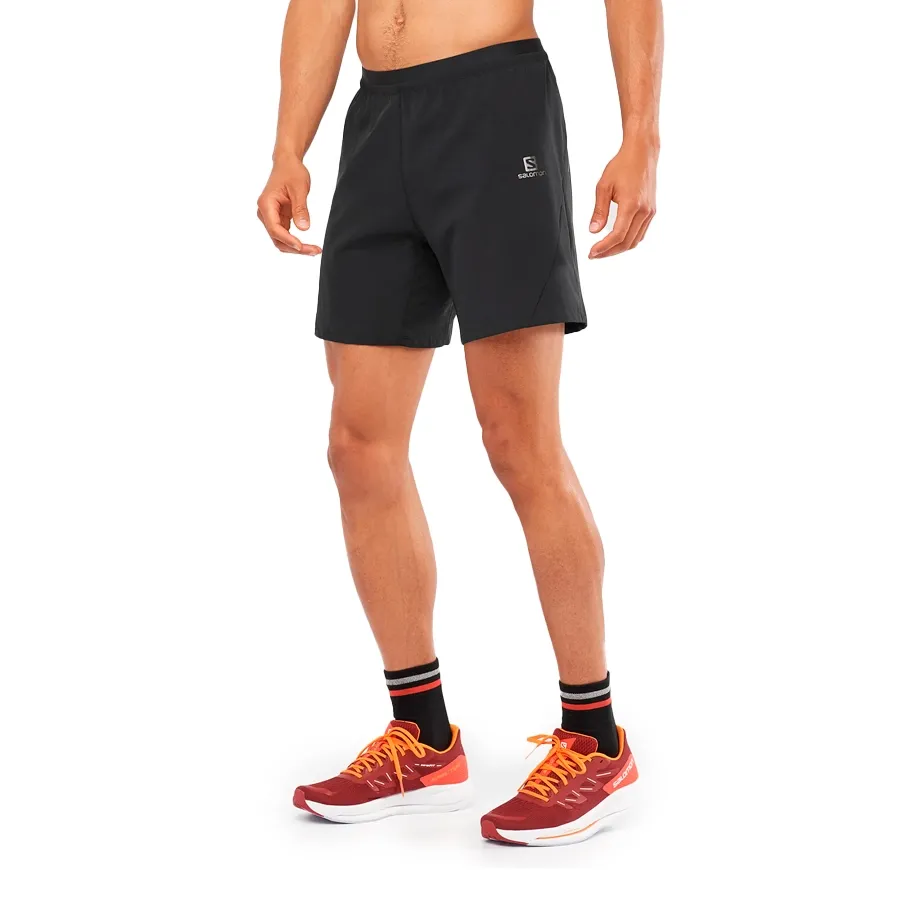Imagen 0 de 1 de Shorts Salomon Cross 7-NEGRO/GRAFITO