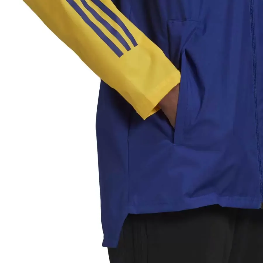 Imagen 3 de 6 de Campera adidas Boca Juniors-AZUL/AMARILLO