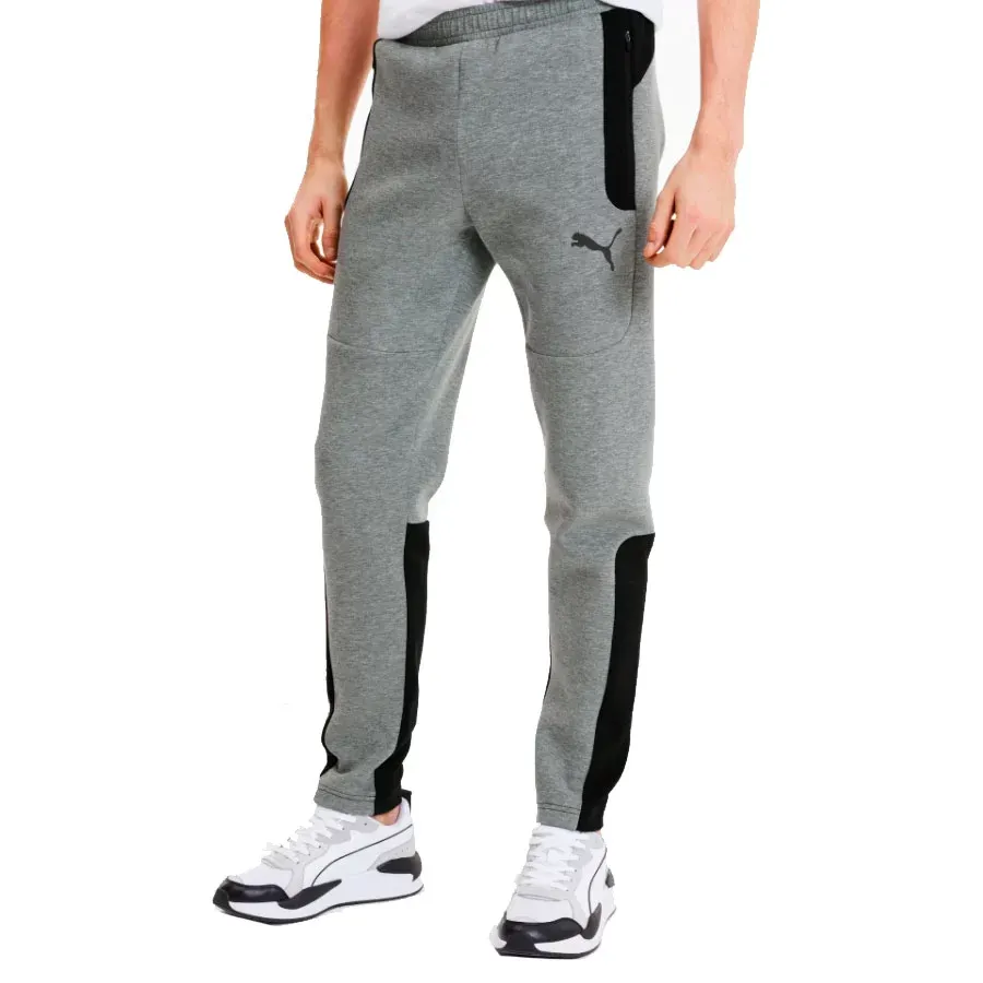 Imagen 1 de 2 de Pantalón Puma Evostripe Pants-GRIS/NEGRO