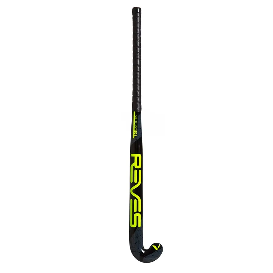 Imagen 0 de 1 de Palo De Hockey Reves Victory 1501 37"-NEGRO/AMARILLO FLUOR