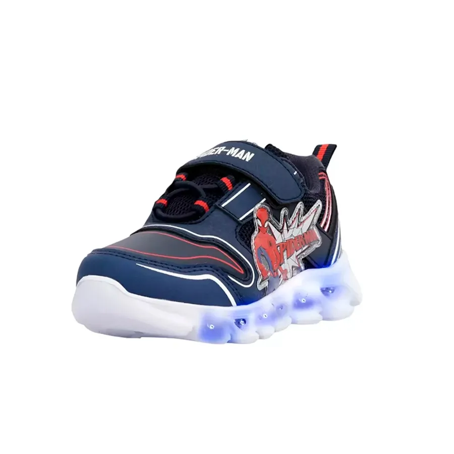 Imagen 2 de 3 de Zapatillas Footy Spiderman Pro-AZUL/BLANCO