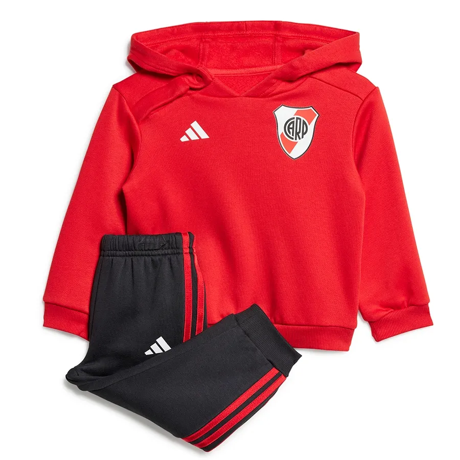 Imagen 0 de 5 de Conjunto adidas de Bebé River Plate ADN 24/25-ROJO/NEGRO