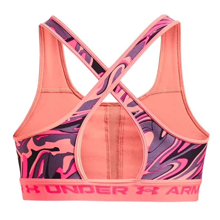 Imagen 1 de 5 de Top Under Armour Crossback Mid-ROSA/VIOLETA