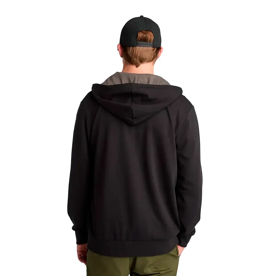 Imagen 1 de 3 de Campera Timberland Chest Logo Full Zip-NEGRO