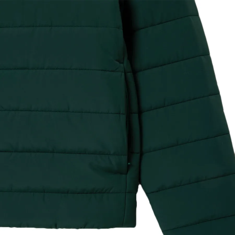 Imagen 5 de 6 de Campera Lacoste Puffer-VERDE MILITAR/NEGRO