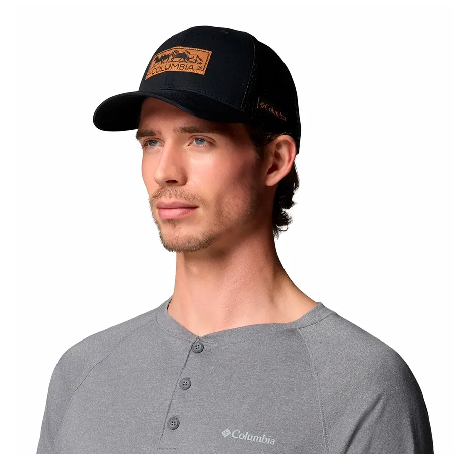 Imagen 4 de 5 de Gorra Columbia Trucker Mesh-NEGRO/CAMEL