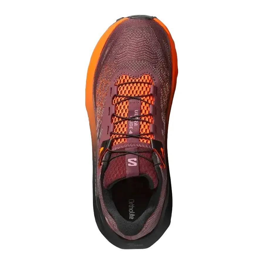 Imagen 2 de 4 de Zapatillas Salomon Ultra Glide 4-BORDO/NEGRO/NARANJA