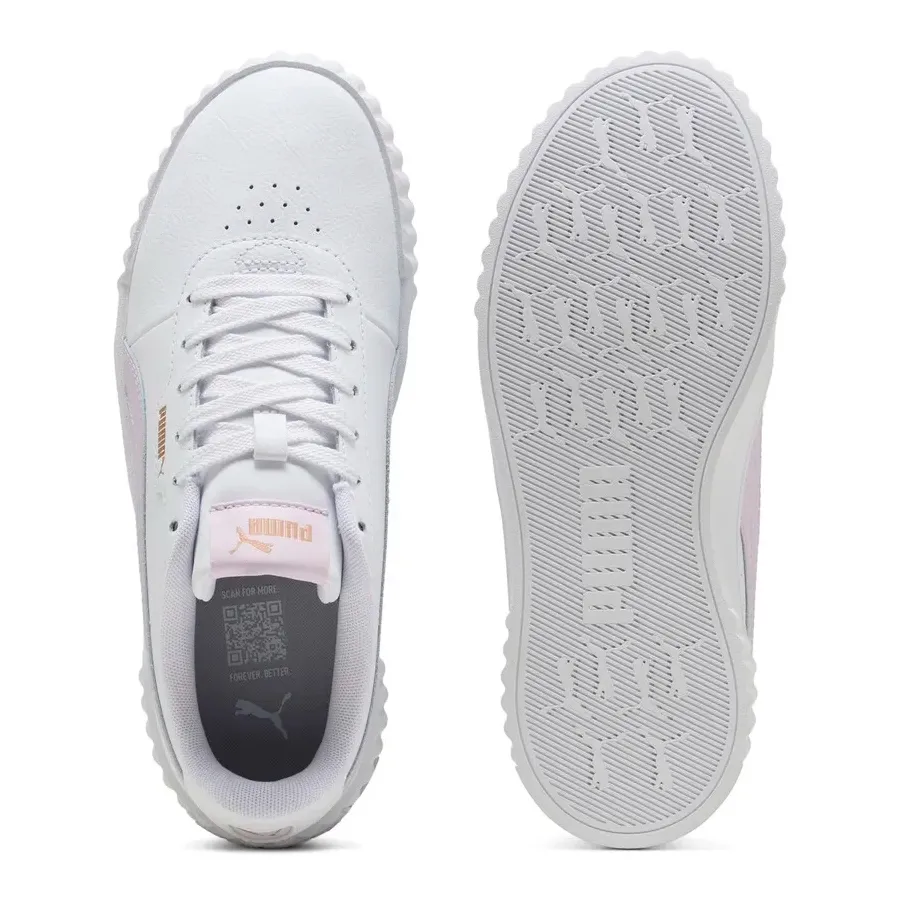 Imagen 3 de 6 de Zapatillas Puma Carina 3.0-BLANCO/ROSA