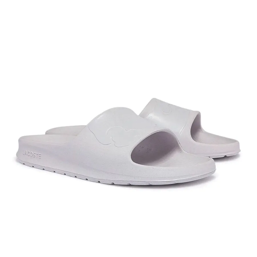 Imagen 1 de 6 de Ojotas Lacoste Croco 2.0-BLANCO/BLANCO