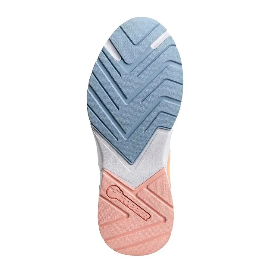 Imagen 4 de 5 de Zapatillas Topper Abbey-ROSA/BLANCO/CELESTE