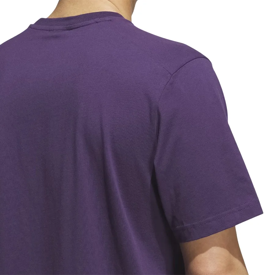 Imagen 4 de 5 de Remera adidas Basketball Graphic-VIOLETA
