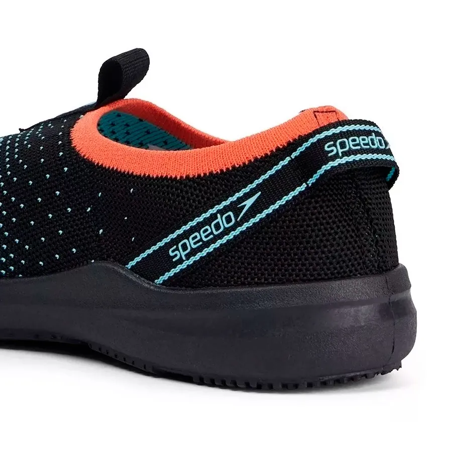 Imagen 4 de 6 de Zapatillas Speedo Surfknit Pro Watershoe-NEGRO/VERDE AGUA