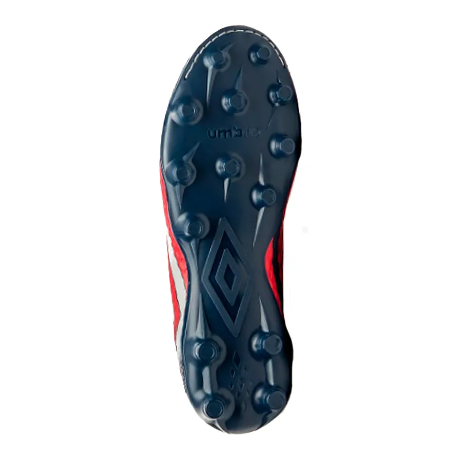 Imagen 4 de 7 de Botines Umbro Warskin Fg-ROJO/MARINO/BLANCO