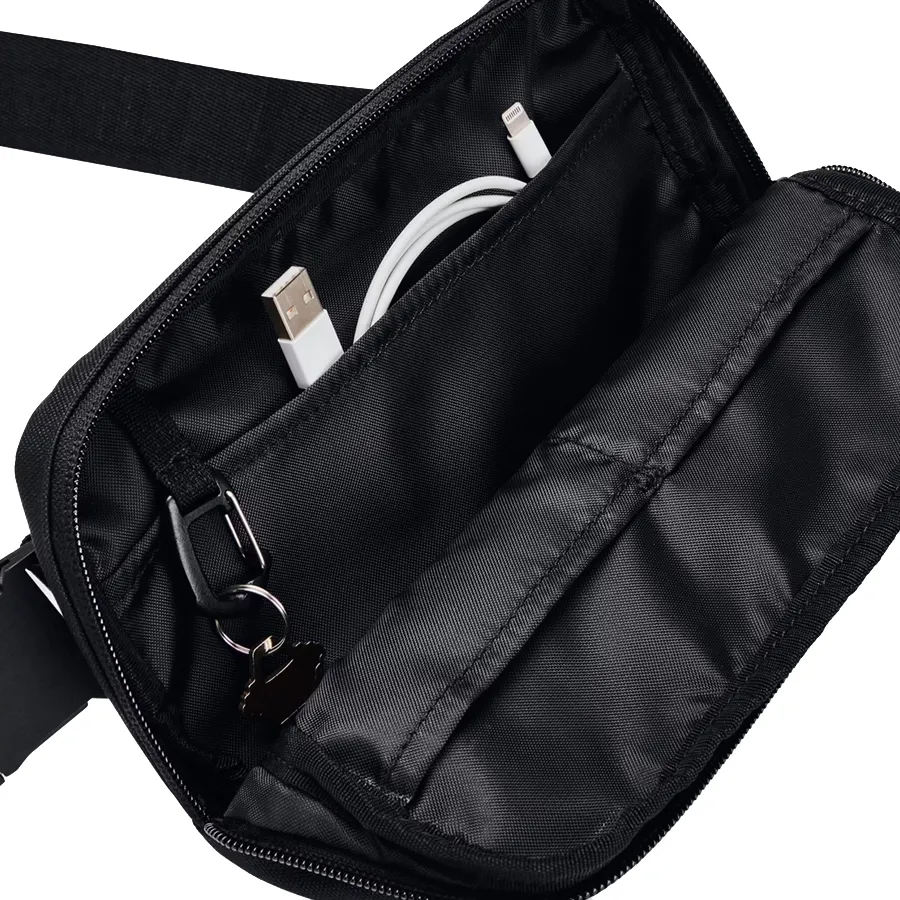 Imagen 3 de 5 de Riñonera Under Armour Loudon-NEGRO