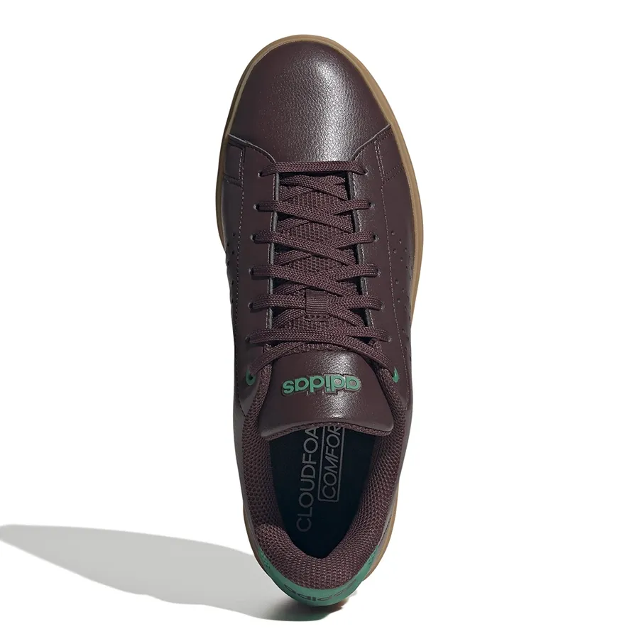 Imagen 3 de 7 de Zapatillas adidas Advantage 2.0-CHOCOLATE/VERDE AGUA