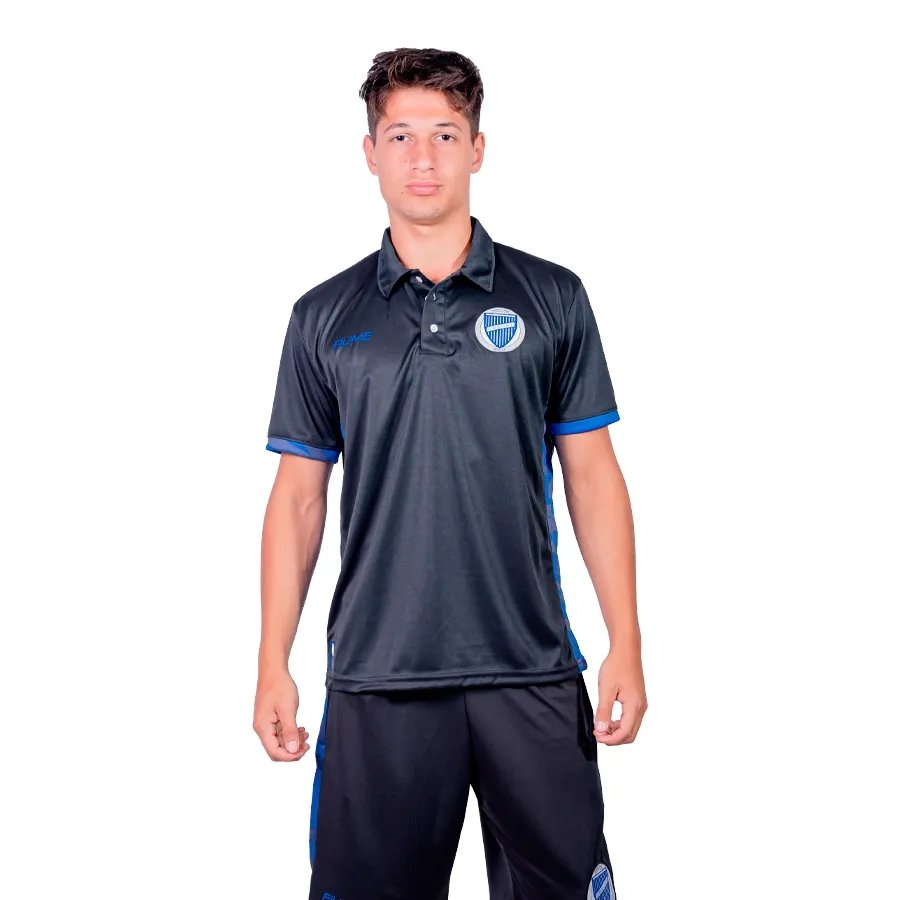 Imagen 0 de 2 de Remera Fiume Sport Polo Salida 23 Godoy Cruz-NEGRO/AZUL