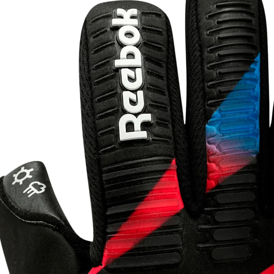 Imagen 2 de 3 de Guantes Reebok De Arquero Kick-NEGRO/AZUL/BLANCO