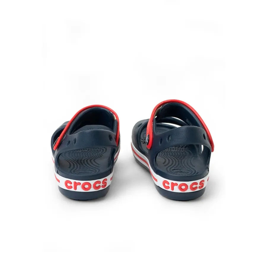 Imagen 3 de 5 de Ojotas Crocs Crocband Kids-AZUL/ROJO/BLANCO