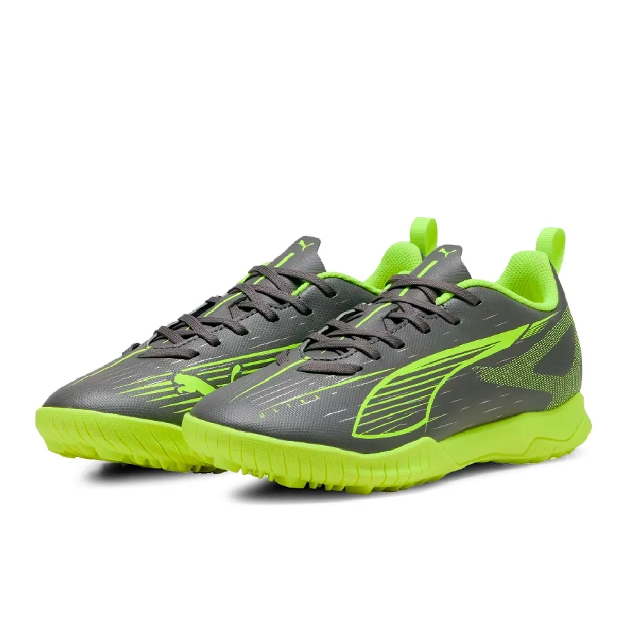 Imagen 1 de 6 de Botines Puma Ultra 5 Play Tt-GRAFITO/VERDE FLUOR