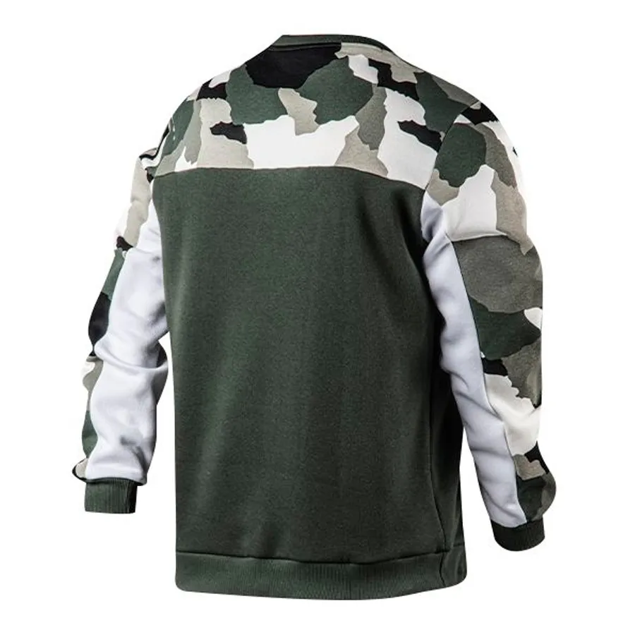 Imagen 1 de 2 de Buzo Fila Letter Colors-VERDE MILITAR/BLANCO