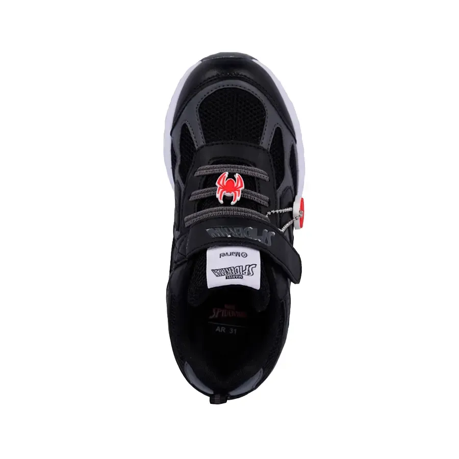 Imagen 3 de 4 de Zapatillas Footy Spider-Man-NEGRO/GRAFITO