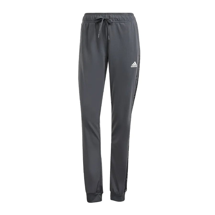 Imagen 2 de 5 de Pantalón adidas Animal Print Tricot 3 Stripes-GRAFITO