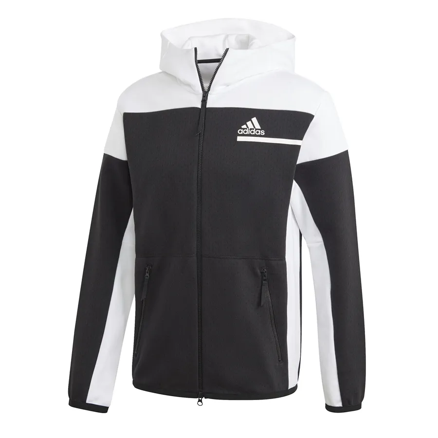 Imagen 0 de 2 de Campera adidas Zne Fz-BLANCO/NEGRO