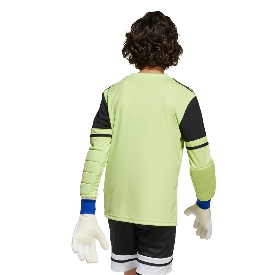 Imagen 3 de 5 de Camiseta adidas de arquero  Squadra 25-VERDE/NEGRO