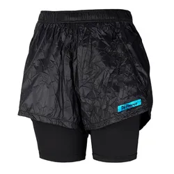Topper Shorts  2 In 1 Crinkled