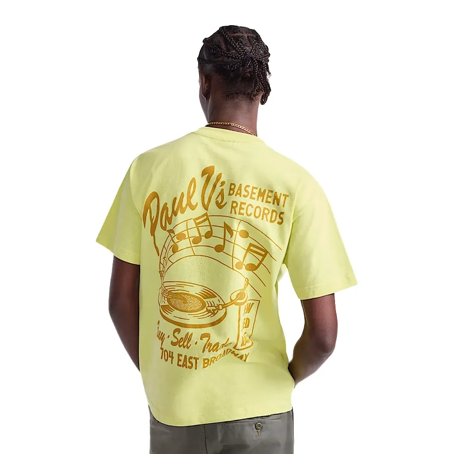Imagen 1 de 4 de Remera Vans Paul Vs-AMARILLO