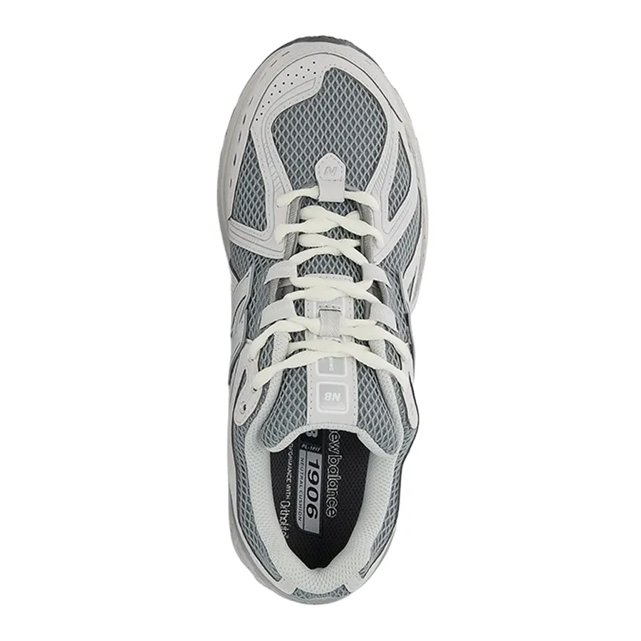 Imagen 3 de 6 de Zapatillas New Balance 1906-GRIS/BLANCO