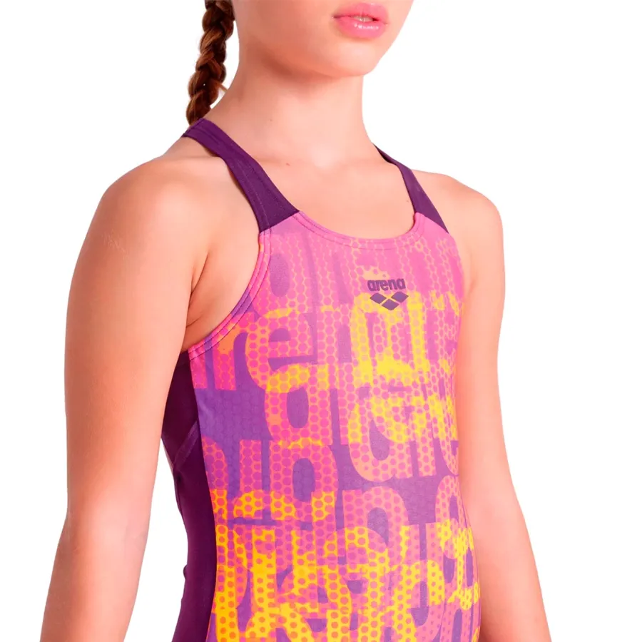 Imagen 3 de 5 de Arena Multicolours V-Back JR 909-VIOLETA/AMARILLO