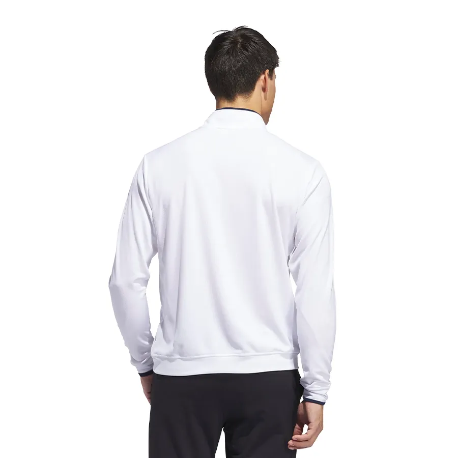 Imagen 1 de 5 de Buzo adidas Core ltwt 1/4-BLANCO
