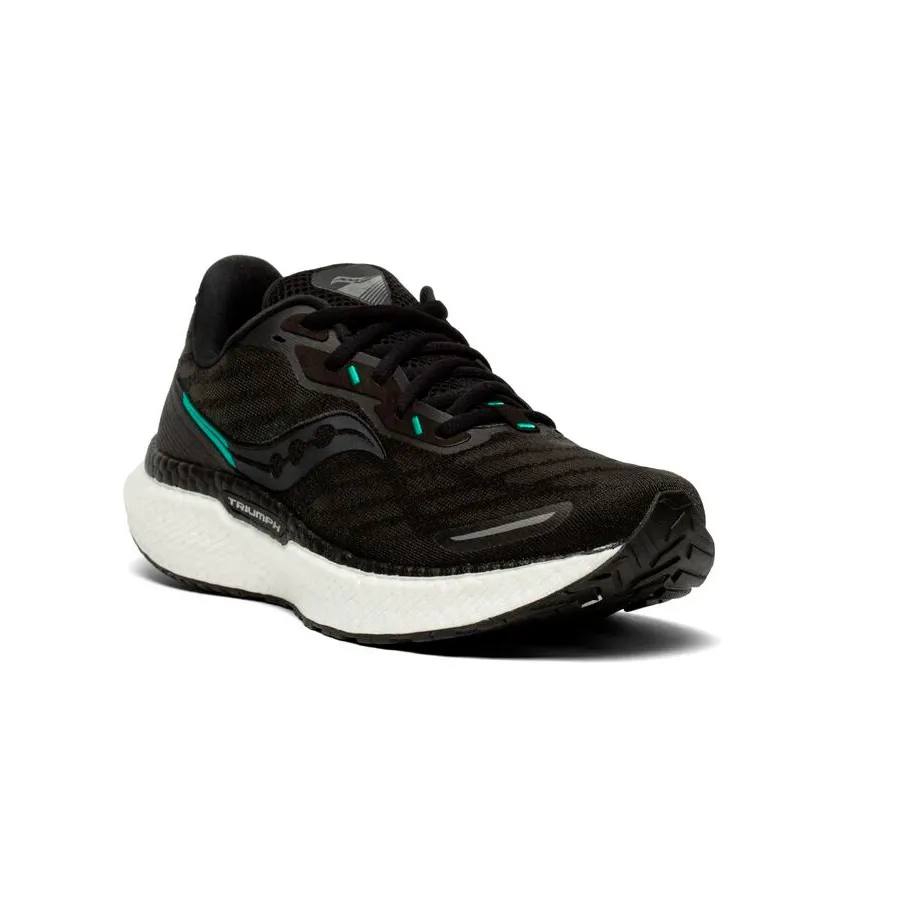 Imagen 1 de 5 de Zapatillas Saucony Triumph 19-NEGRO/VERDE AGUA