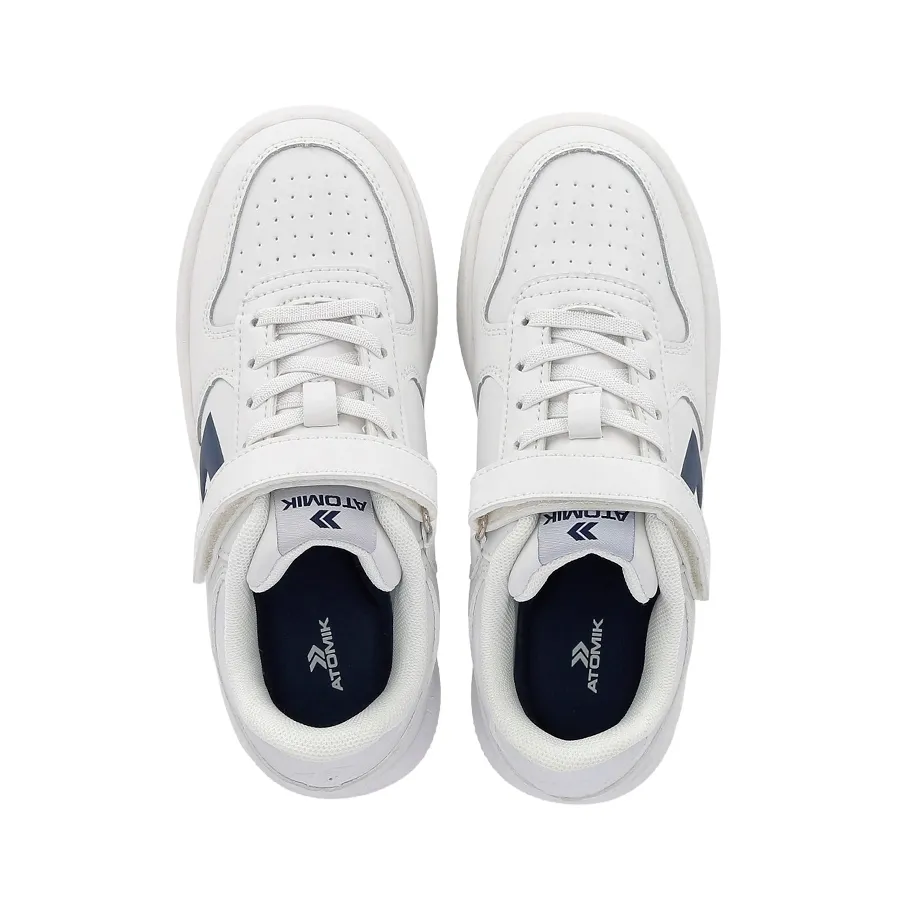 Imagen 3 de 6 de Zapatillas Atomik Fairfaxx Velcro 26-BLANCO/AZUL