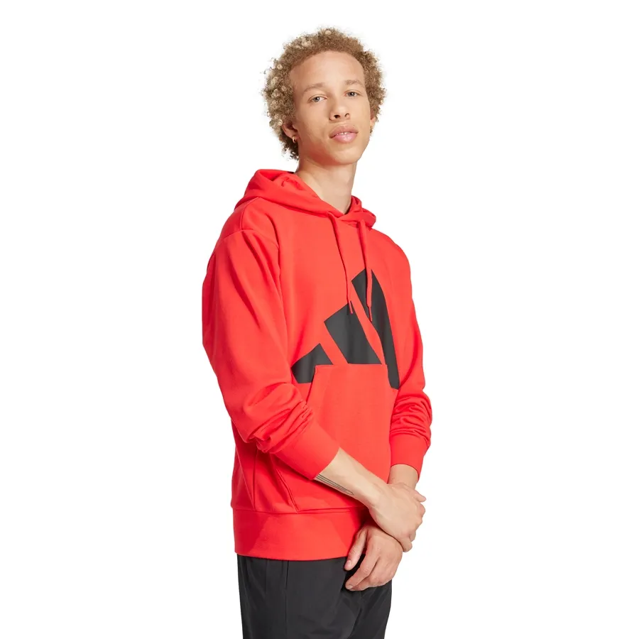 Imagen 1 de 5 de Buzo adidas Essentials Logo-ROJO/NEGRO