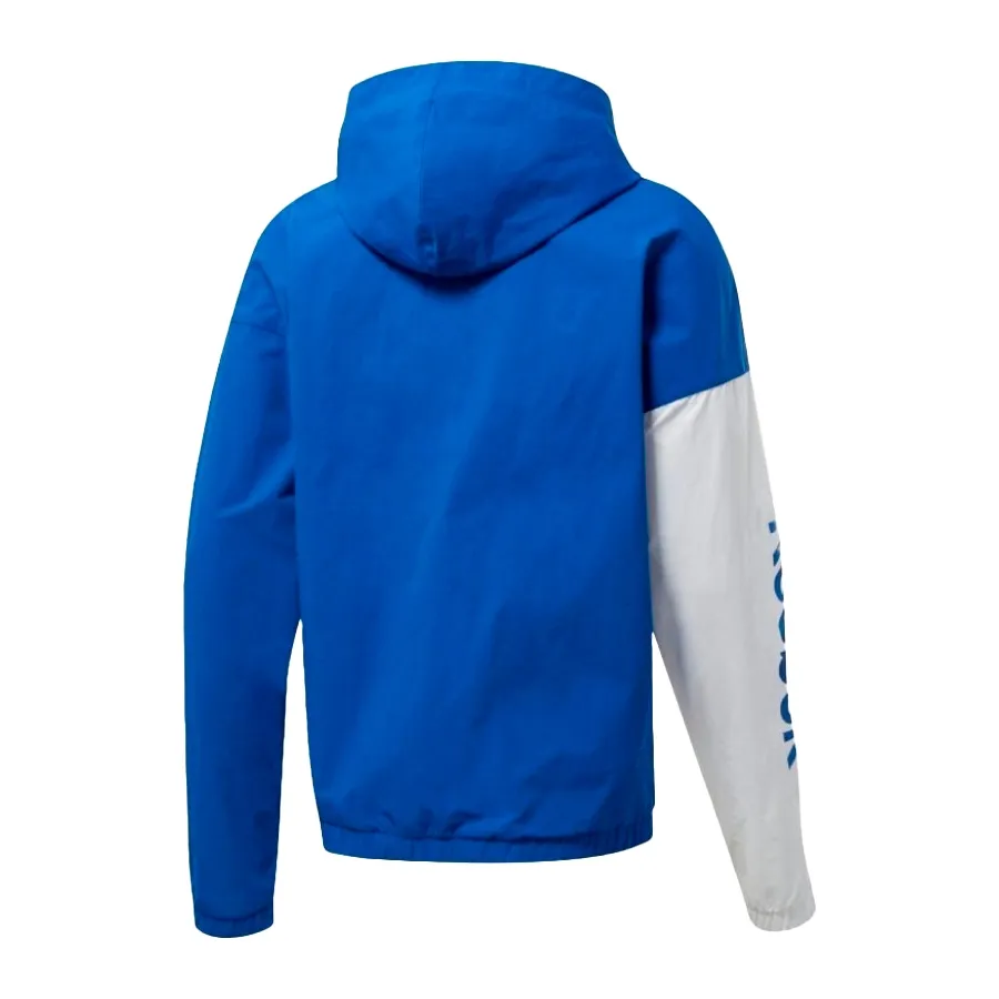 Imagen 1 de 2 de Campera Reebok Rompeviento Essentials-AZUL/BLANCO