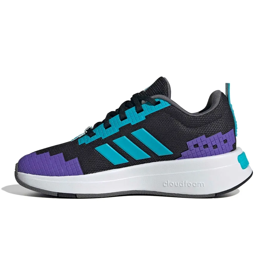 Imagen 3 de 8 de Zapatillas adidas Minecraft Pro J-NEGRO/TURQUESA/VIOLETA